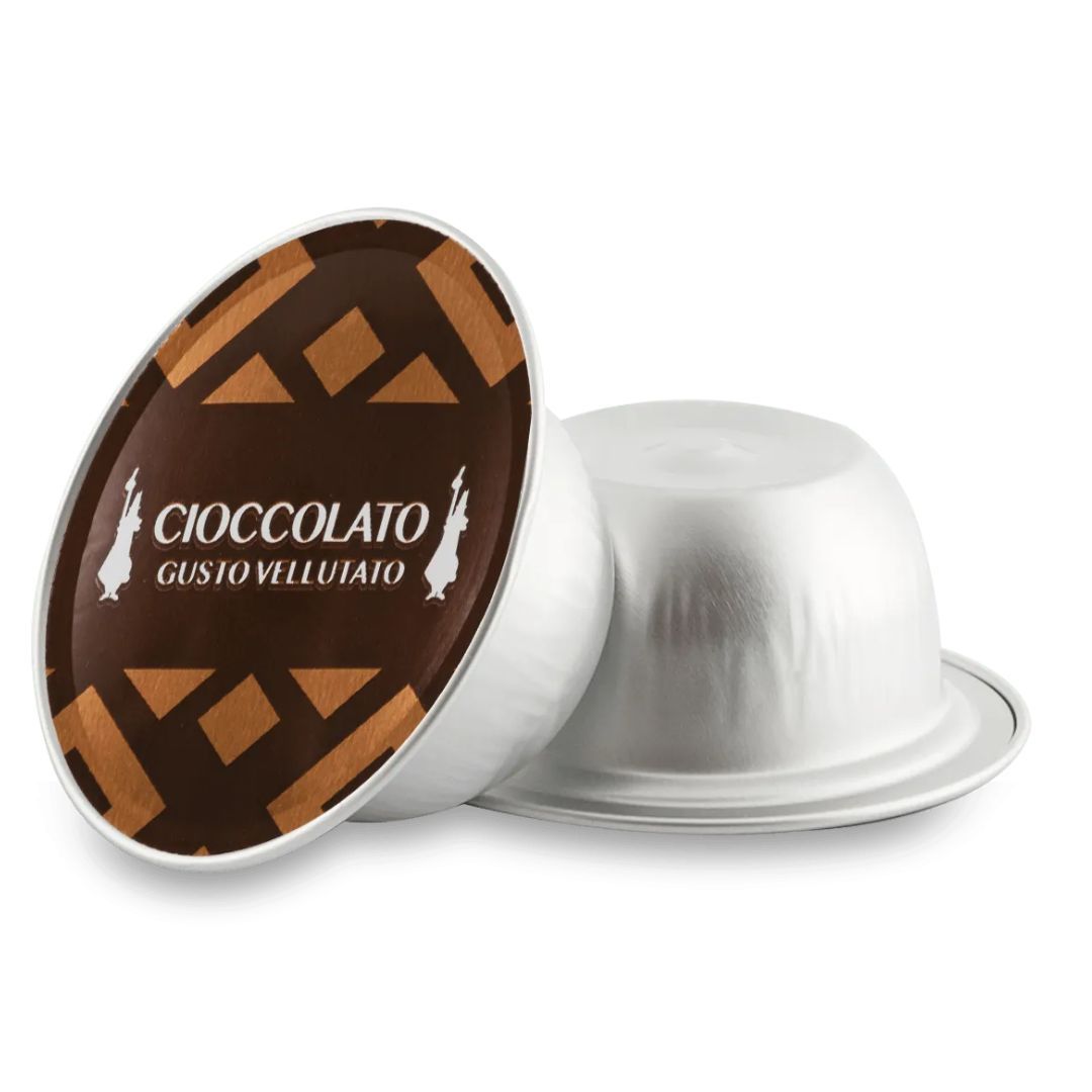 Bialetti Cioccolato coffee capsules for Bialetti machines, chocolate flavor, 12 units