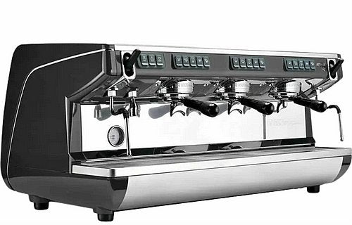 Nuova Simonelli Appia Life Professional Espresso Machine for Businesses (3 Heads) Black