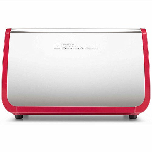 ماكينة الإسبريسو التجارية الاحترافية نوفا سيمونيلي أبيا لايف (رأسين) - أحمر