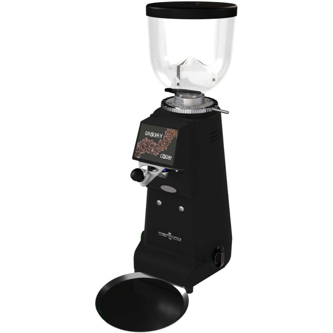 مطحنة قهوة احترافية Remidag ON DEMAND mst-83P D باللون الأسود