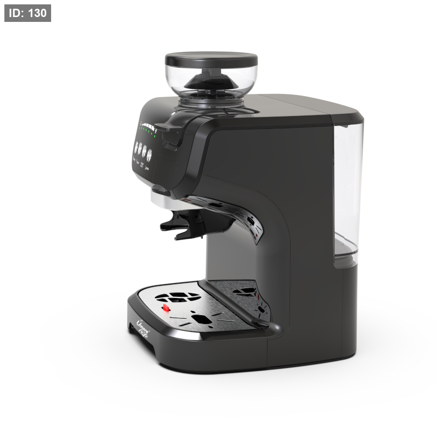 Uomor 4-in-1 Coffee Machine with Built-in Grinder