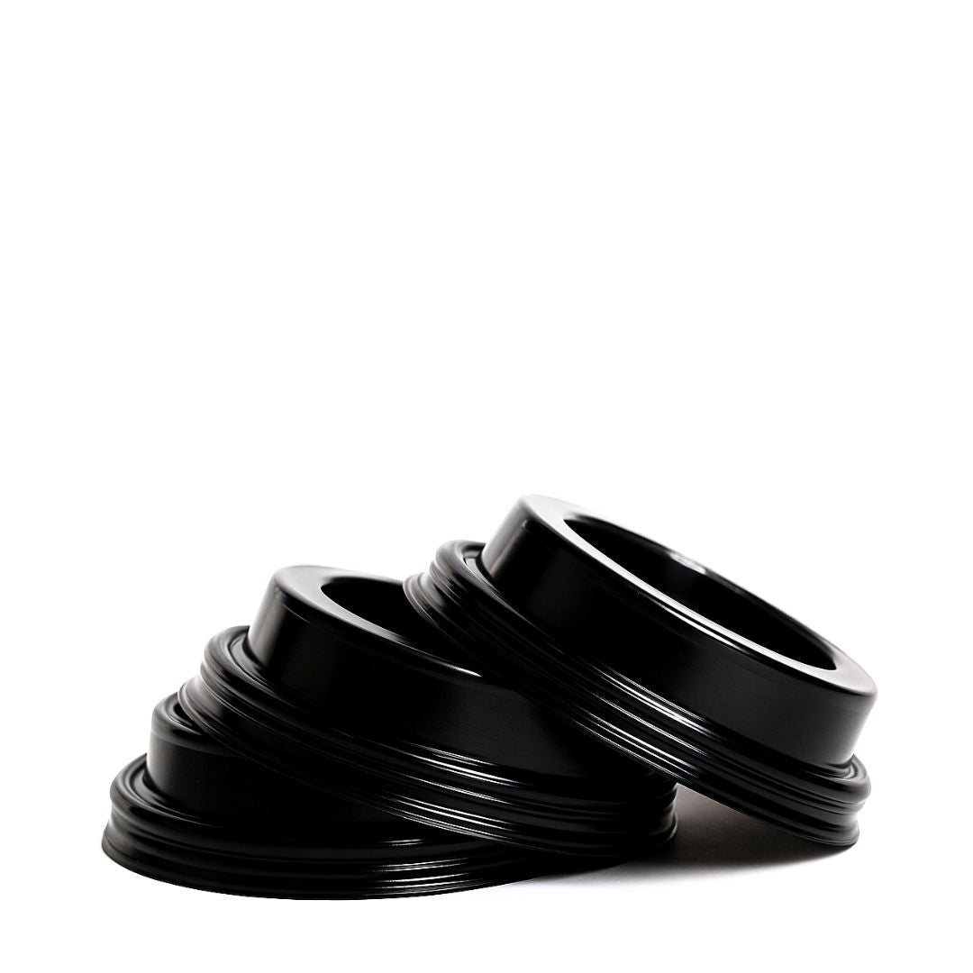 100 غطاء قابل للتحلل الحيوي لأكواب قهوة/كابتشينو للاستخدام مرة واحدة سعة 250 مل 