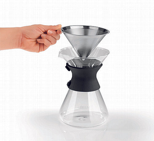 إبريق سكب زجاجي لقهوة الفلتر - إبريق سكب BEEM | يتسع لـ 6 أكواب 
