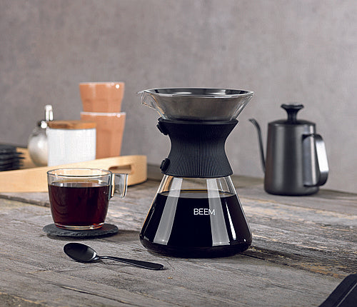 إبريق سكب زجاجي لقهوة الفلتر - إبريق سكب BEEM | يتسع لـ 6 أكواب 