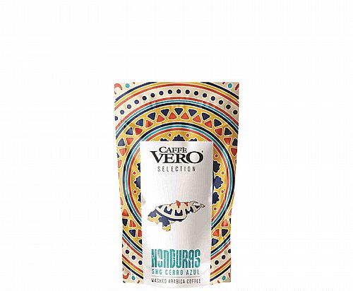 حبوب قهوة فيرو من نوع واحد 250 غرام - CAFFÈ VERO HONDURAS