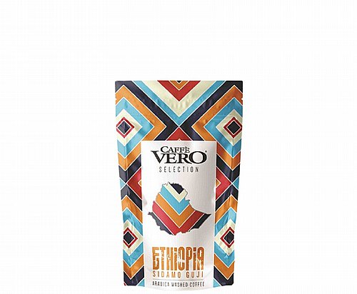 حبوب قهوة فيرو أحادية الحبة 250 جرام - CAFFÈ VERO ETHIOPIA 
