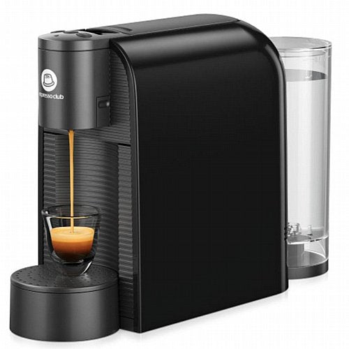 Espresso Club Piccola Model X Capsule Coffee Machine Black