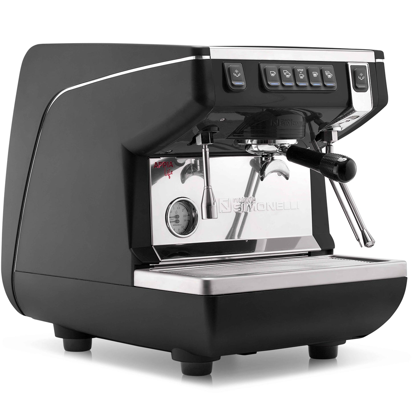Nuova Simonelli Appia Life Professional Espresso Machine for Businesses (Single Head) Black