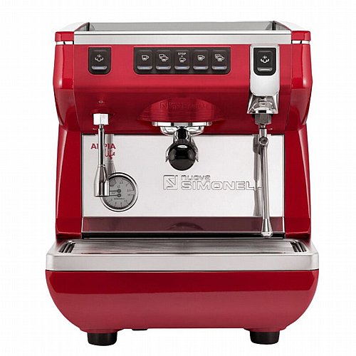 Nuova Simonelli Appia Life Professional Espresso Machine for Businesses (Single Head) Red