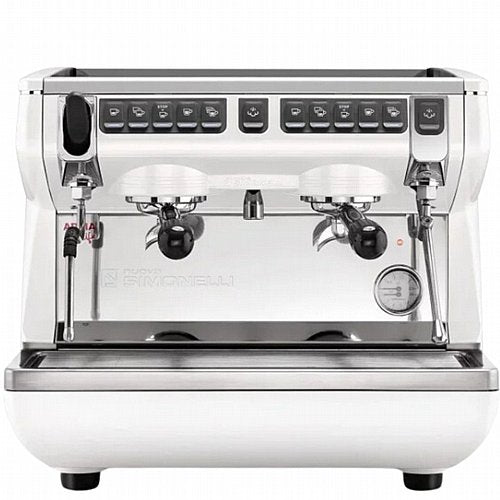 Nuova Simonelli Appia Life Compact Professional Espresso Machine for Businesses (2 Heads) - White