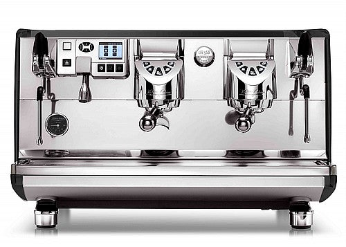 ماكينة صنع الإسبريسو التجارية فيكتوريا أردوينو وايت إيجل 2GR (رأسان) باللون الأسود 