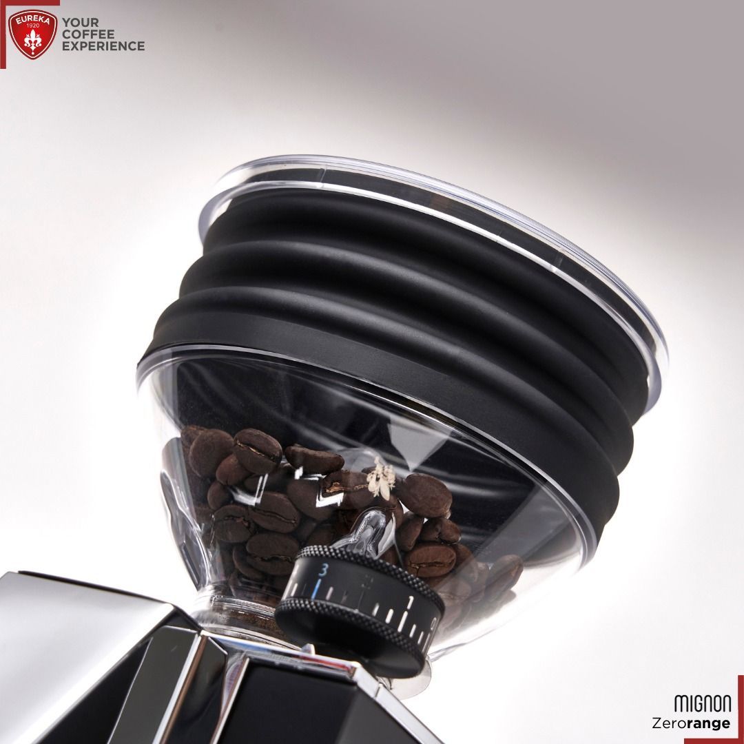 مطحنة قهوة يوريكا ميجنون زيرو بروفيشنال كروم