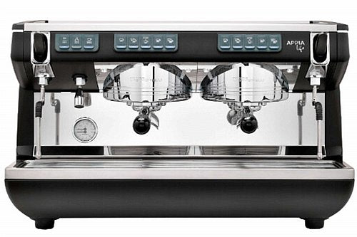 ماكينة الإسبريسو التجارية الاحترافية نوفا سيمونيلي أبيا لايف (رأسين) - أسود 