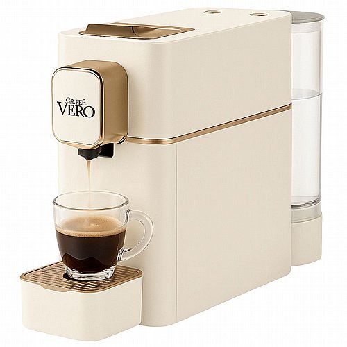Capsule machine ■■VERO DI LUSSO ■■ Nespresso compatible White