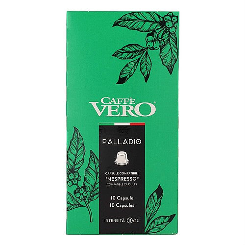10 Vero Palladio capsules compatible with Nespresso® - Vero Palladio compatible with Nespresso®