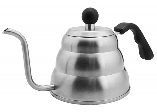 Stainless steel pouring jug for filter coffee 1000 ml