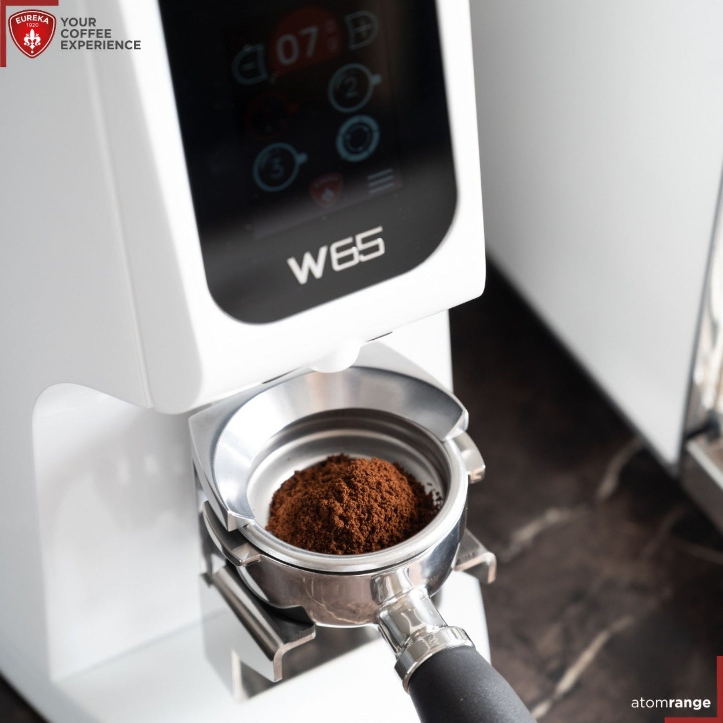 مطحنة قهوة يوريكا أتوم إكسلنس 75 الاحترافية 