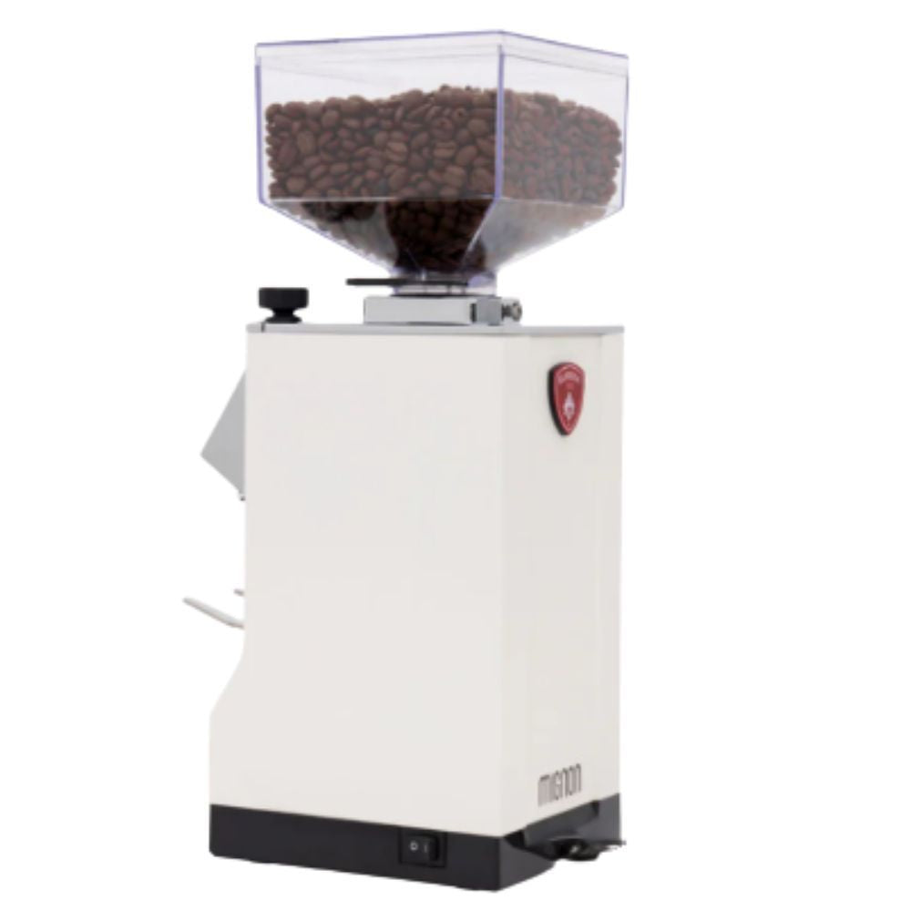 مطحنة قهوة EUREKA Mignon Specialita باللون الأبيض