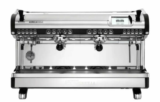 ماكينة الإسبريسو التجارية الاحترافية نوفا سيمونيلي أبيا لايف (رأسين) - أسود 