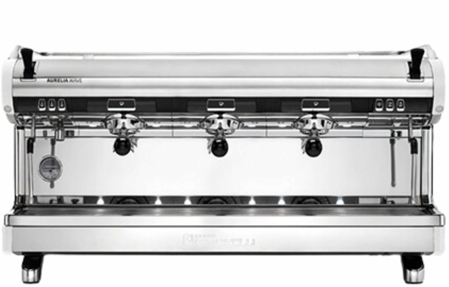 ماكينة الإسبريسو التجارية الاحترافية نوفا سيمونيلي أبيا لايف (رأسين) - أسود 
