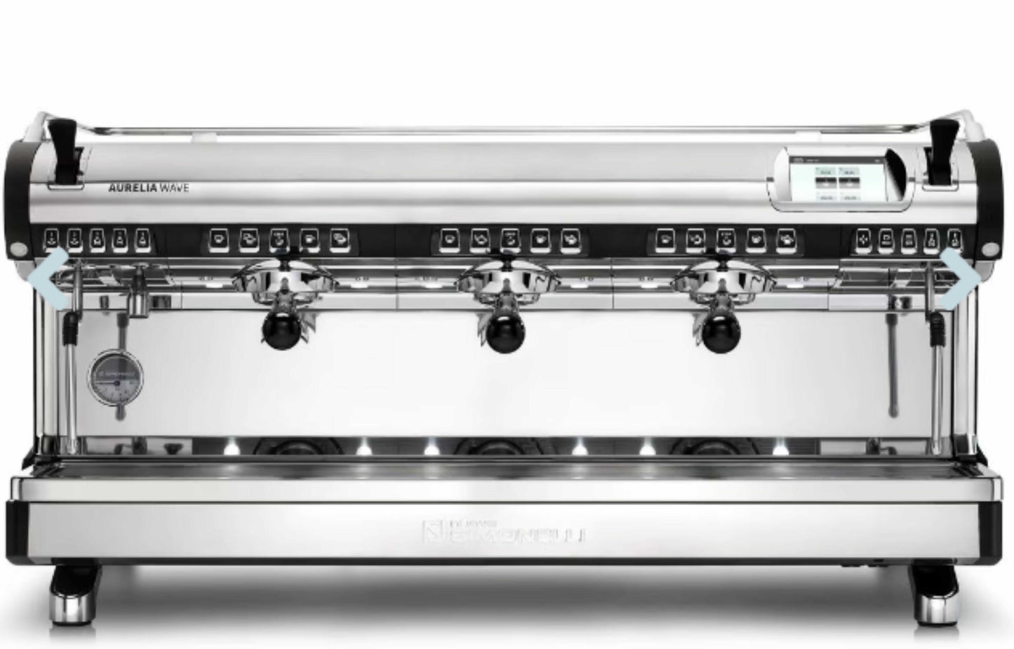 ماكينة الإسبريسو التجارية الاحترافية نوفا سيمونيلي أبيا لايف (رأسين) - أسود 