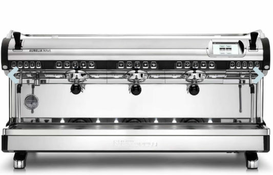 ماكينة الإسبريسو التجارية الاحترافية نوفا سيمونيلي أبيا لايف (رأسين) - أسود 