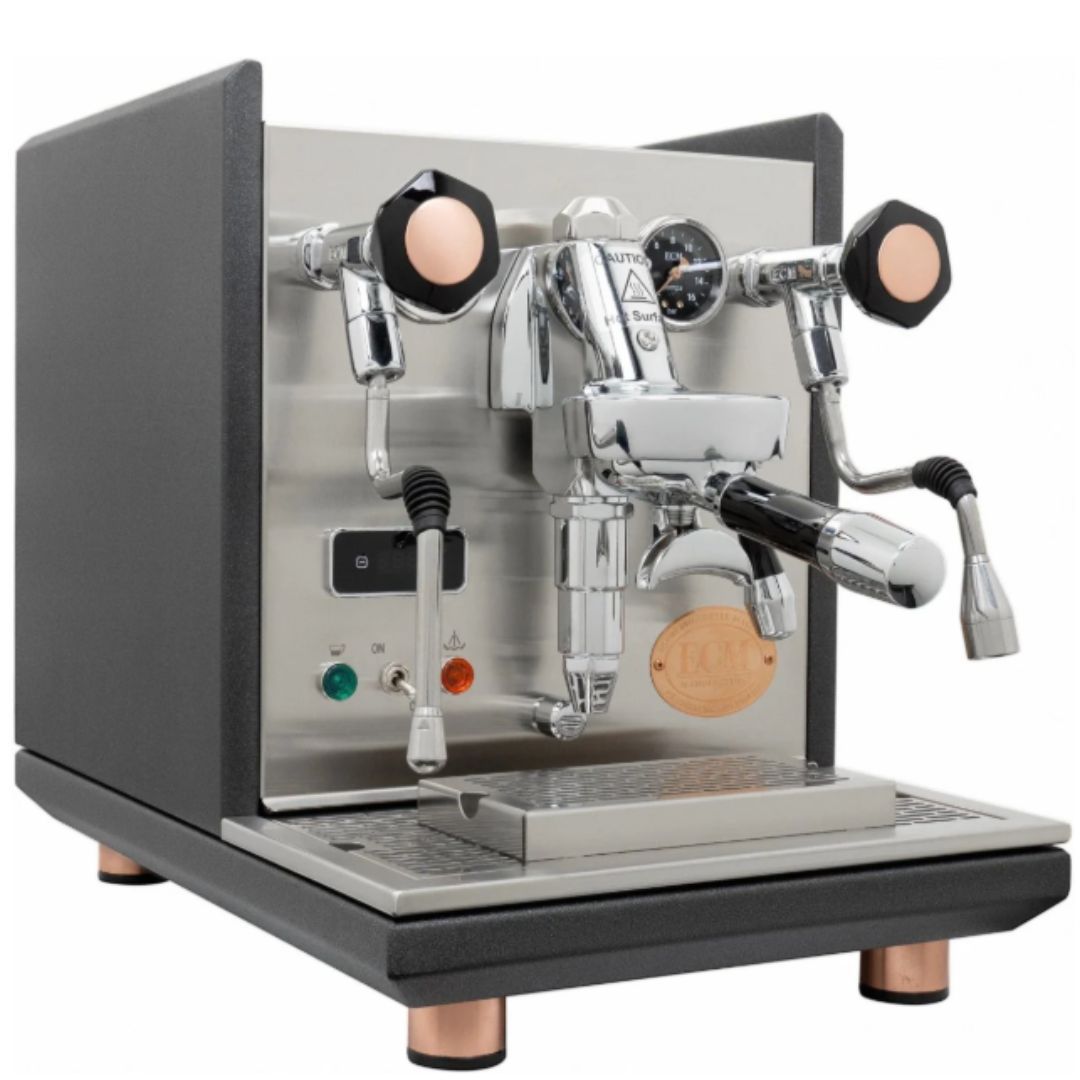 آلة صنع الإسبريسو ECM Synchronika Heritage ذات الغلايتين المزدوجتين