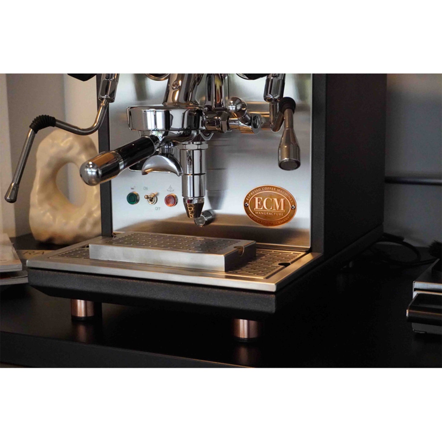 آلة صنع الإسبريسو ECM Synchronika Heritage ذات الغلايتين المزدوجتين