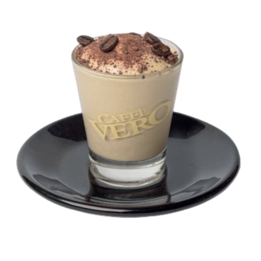 Set of 6 glass espresso cups 70 ml Caffè Vero