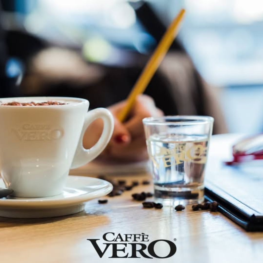 Set of 6 glass espresso cups 70 ml Caffè Vero