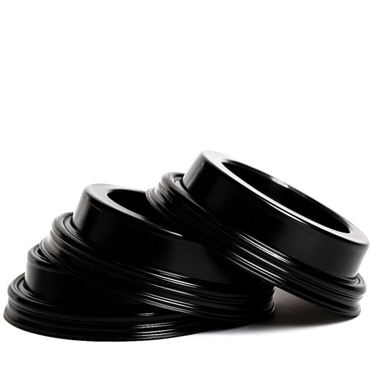 100 غطاء قابل للتحلل الحيوي لأكواب قهوة/كابتشينو للاستخدام مرة واحدة سعة 330 مل 