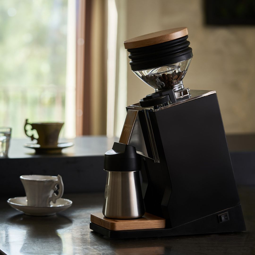 EUREKA Mignon Single Dose Professional Coffee Grinder Black