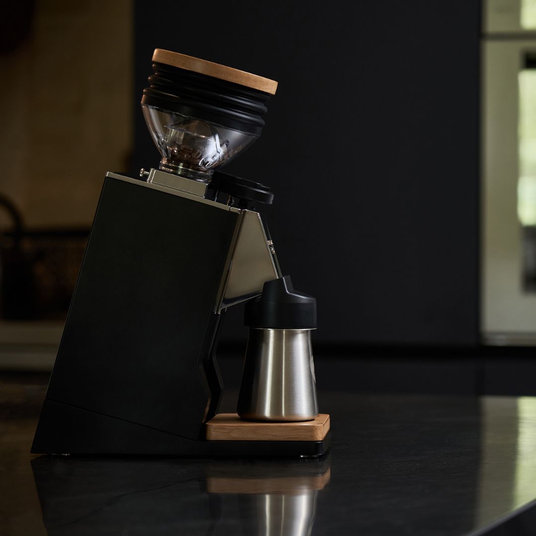 EUREKA Mignon Single Dose Professional Coffee Grinder Black