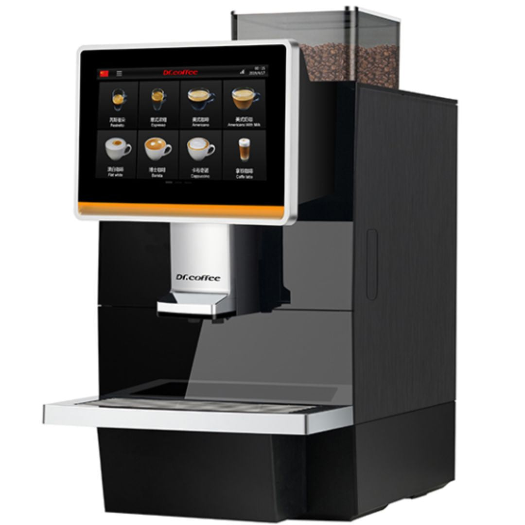 Dr. Coffee automatic office coffee machine, Coffee Break Pro Plus model, with Two Pumps