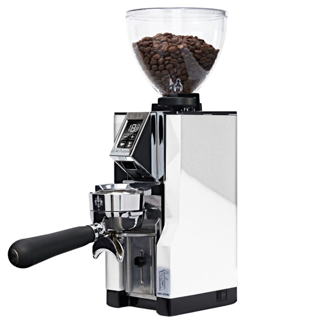 مطحنة قهوة متعددة الأغراض من يوريكا ميجنون ليبرا 65 باللون الأبيض