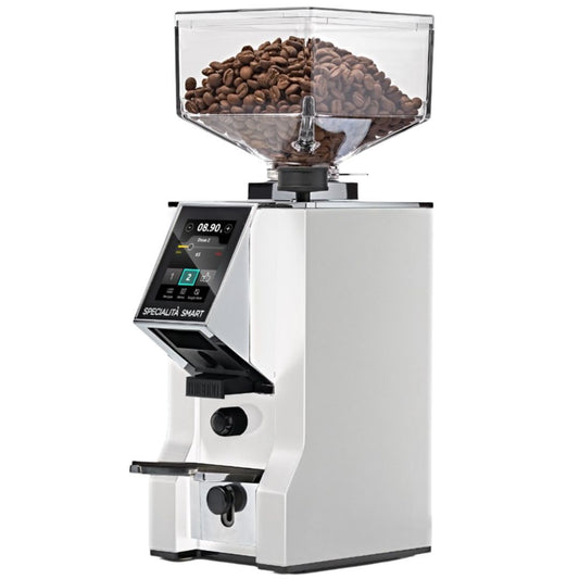 EUREKA Mignon Specialita Smart Professional Coffee Grinder White