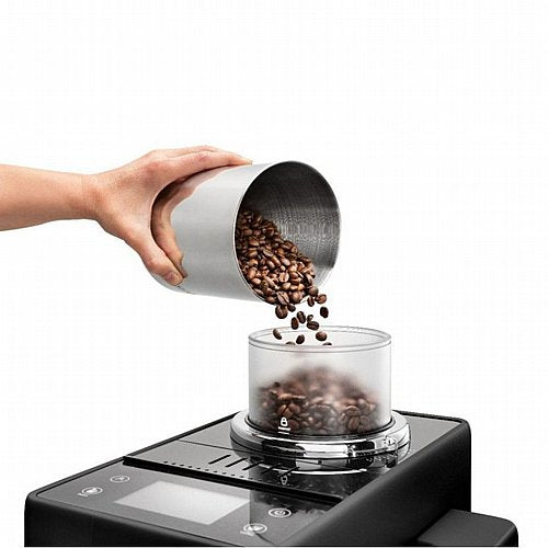 ماكينة صنع الإسبريسو Delonghi Rivelia EXAM440.35.B باللون الأسود