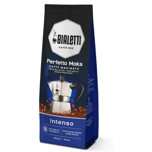 Grounded Coffee Bialetti Perfetto Moka Intenso 250 grm