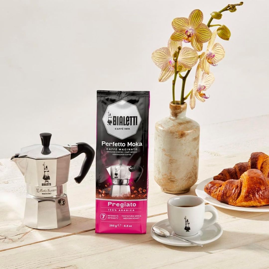 Grounded Coffee Bialetti Perfetto Moka Pregiato 250 grm