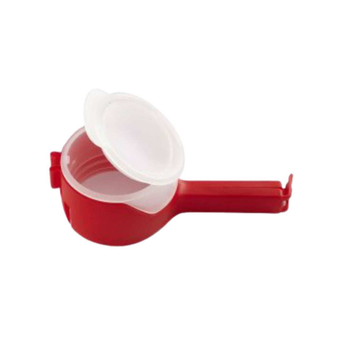 مشبك Twixit Seal &amp; Pour - مشبك قابل لإعادة الإغلاق لأكياس القهوة المزودة بفوهة صب