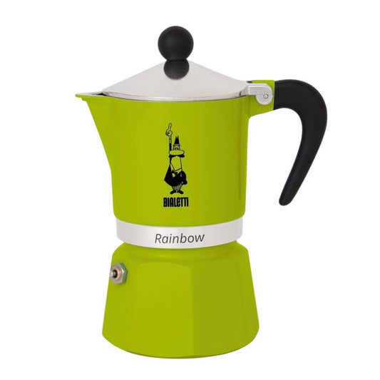 Bialetti Moka Rainbow 6 Cup Coffee Maker