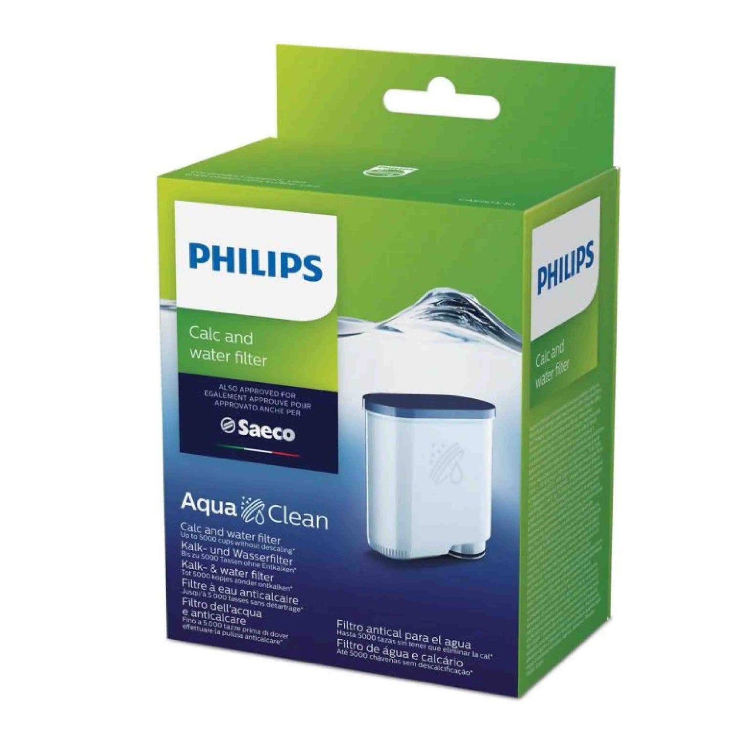 Aqua Clean water filter for Philips/Saeco coffee machines - original